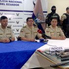 Captura. Los sospechosos tenían seis armas de fuego en su poder.