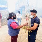 Veterinarios independientes y personal de Bienestar Animal acudieron a los sectores afectados por los incendios para dar atención a las mascotas