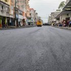 Babahoyo. La vía fue asfaltada y los comerciantes reubicados. 
AG-GRANASA