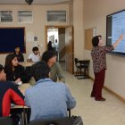 Más de 4.000 estudiantes tiene cada dos meses el centro de idiomas de la Politécnica Nacional, en Quito.