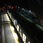 Los trenes del Metro de Quito fueron evacuados, tras el apagón de este 7 de septiembre de 2024.