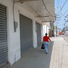 Comerciantes no abrieron sus negocios en Playas debido al apagón registrado la mañana de este sábado 7 de septiembre.