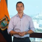 Anuncio. El presidente de la República, Daniel Noboa expresó que el anuncio es una especie de reconocimiento a quienes han "arrimado el hombro".