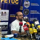Christian Sarmiento, presidente de la Fetug, fue contundente sobre el paro de transportistas en Guayaquil.