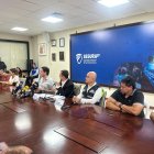 La ATM brindó una rueda de prensa para dar a conocer las sanciones por el paro de transportistas.