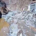 Captura de vídeo distribuido por el Ministerio del Interior de Marruecos de las inundaciones en la provincia de Tata, Marruecos.