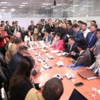 La sesión número 074 de la Comisión de Fiscalización duró más de tres horas de la noche del 9 de septiembre. Su bobjetivo era calificar los trámites de enjuiciamiento político.