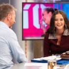 Pablo Motos y Victoria Federica de Marichalar en el programa "El Hormiguero"", en Madrid, el lunes 9 de septiembre.