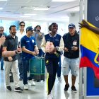 Kiara Rodríguez en Guayaquil con su gente.