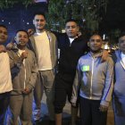 Un grupo de presos políticos nicaragüenses, liberados y enviados a Guatemala.