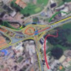 35.000 vehículos transitan diariamente por este cruce.