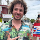 Luisito Comunica durante su visita a República Dominicana.