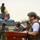 El presidente de Ecuador, Daniel Noboa Azín.