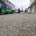 Solicitud. La ciudadanía exige a la Alcaldía a que  trabaje de manera activa en el mantenimiento asfáltico del barrio La Tola.