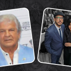 A la izquierda, Rubén Chérres; a la derecha, Anderson Boscán y su esposa Mónica Velásquez.