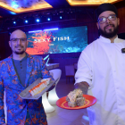 El equipo de cocina irradia buena onda.