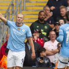 La estrella del Manchester City sigue haciendo goles en esta temporada.