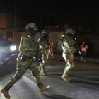 Uniformados de la Policía Nacional y Fuerzas Armadas patrullaron la zona.