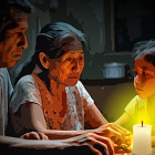 Ilustración para graficar este artículo sobre el apagón generalizado que se prevé para este miércoles