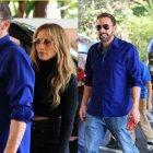 Jennifer López y Ben Affleck de vacaciones con sus hijos.