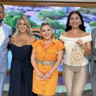 Isaac con José Luis Arévalo, La Nena y Soledad Barberán