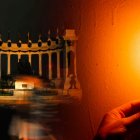 La ciudad se alista para el apagón nacional.