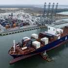 El buque APL Fullerton de la naviera CMA CGM llegó el 14 de septiembre.