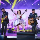 Ricardo Arreola, Denisse Guerrero y Edgar Huerta, integrantes de Belanova.