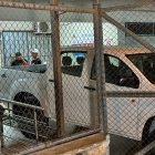 En este lugar ocurrió el doble crimen. Las autoridades investigan el hecho.