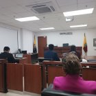 El expresidente de la Judicatura procesado participó presencialmente en la audiencia.