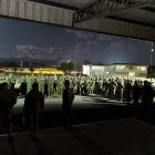 Fuerzas Armadas se preparaban para el patrullaje.