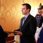 Jekaterina Dorodnova, nueva embajadora de la Unión Europea en Ecuador, presentó sus cartas credenciales a Daniel Noboa.