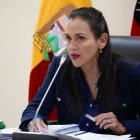 La ministra de Ambiente, Inés Manzano, presidente el COE Nacional.