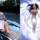 Katy Perry junto a su nuevo álbum 142