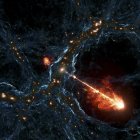 Las observaciones del radiotelescopio europeo LOFAR han permitido a los científicos descubrir Porfirión: una megaestructura de chorros que emana de un agujero negro.