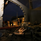 Una camioneta de Segura EP está involucrada en el accidente.