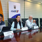 Rueda de prensa del COE Nacional.