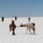 El Salar de Uyuni, en el departamento de Potosí (suroeste de Bolivia).