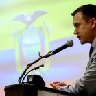 El presidente de la República, Daniel Noboa.