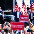 El candidato republicano a la Presidencia de Estados Unidos, Donald Trump, participó de un mitin en la localidad de Wilmington, en el estado de Carolina del Norte, el sábado 21 de septiembre.