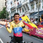 Richard Carapaz figuraba entre los favoritos en el Mundial de Ciclismo.