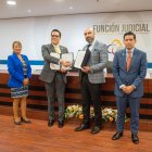 Proceso. En un evento reservado se desarrolló la firma del convenio que encierra temas de la lucha contra el narcotráfico y la prevención del lavado de activos.