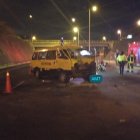 Seis heridos dejó el choque de una furgoneta escolar en la Ruta Viva, la madrugada de este 23 de septiembre de 2024.