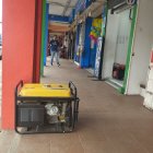 Los almacenes usaron generadores de energía