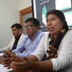 La vicepresidenta del Gobierno Territorial Autónomo Awajún, Matut Impi Waisam.