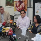 Reunión. Los líderes de los gremios de producción que piden importación de maíz.