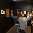 La muestra abrió sus puertas en la galería de la Alianza Francesa de Quito.