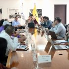 El consejo consultivo del maíz se reunió en Quito la tarde de este martes 24 de septiembre.