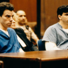 Hermanos Menéndez durante su juicio en 1994