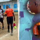 Árbitros con tecnología en el torneo barrial de la liga Félix Calle.